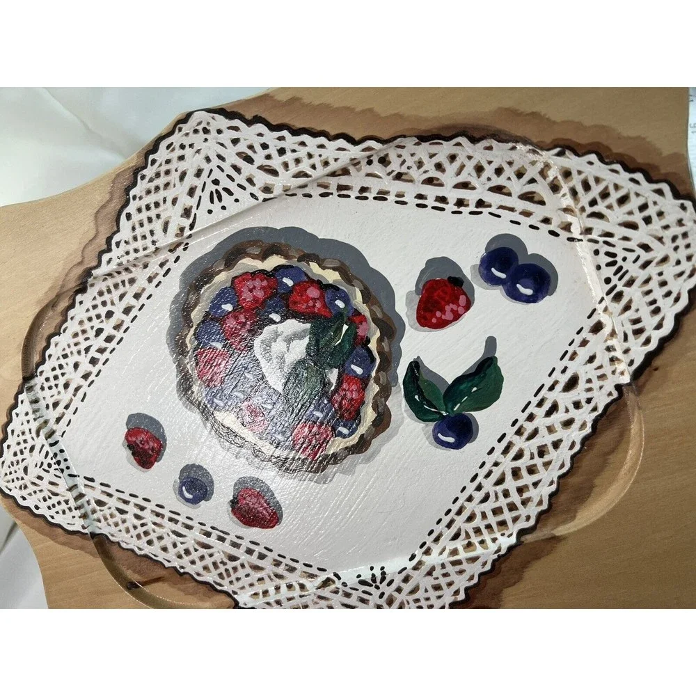 Candy vtg wooden